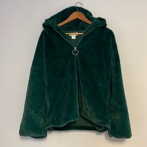 Noize faux fur hoodie